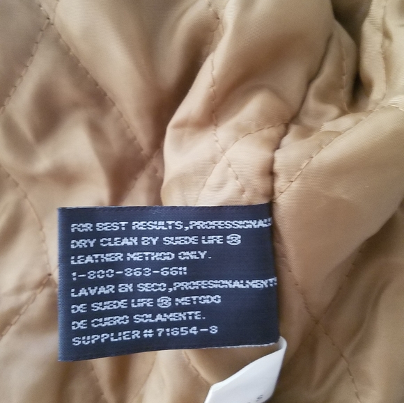 🍁Vintage Genuine Leather Coat🍁 - Picture 7 of 14